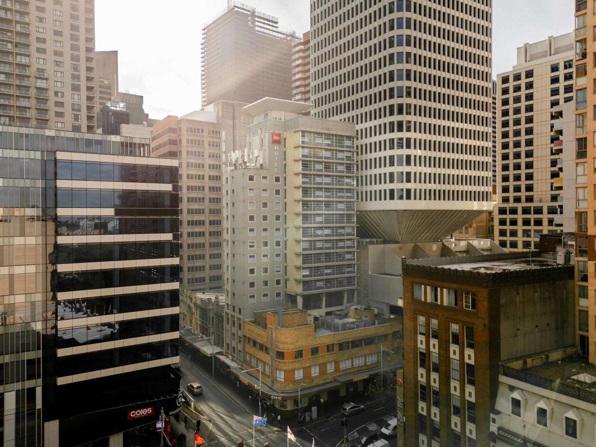 Hotel Ibis Sydney World Square Exterior foto